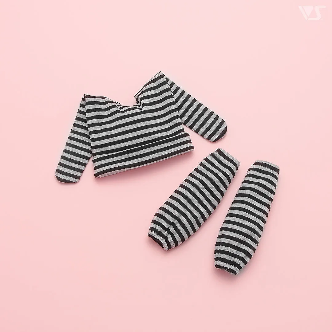 Rabbit Ears Hat & Leg Covers Set (Gray)