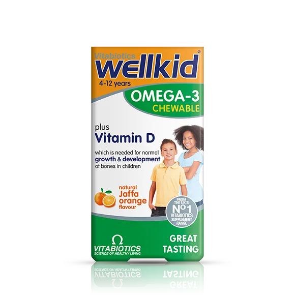 Wellkid Omega-3 masticabile: guida per il cervello dei bambini