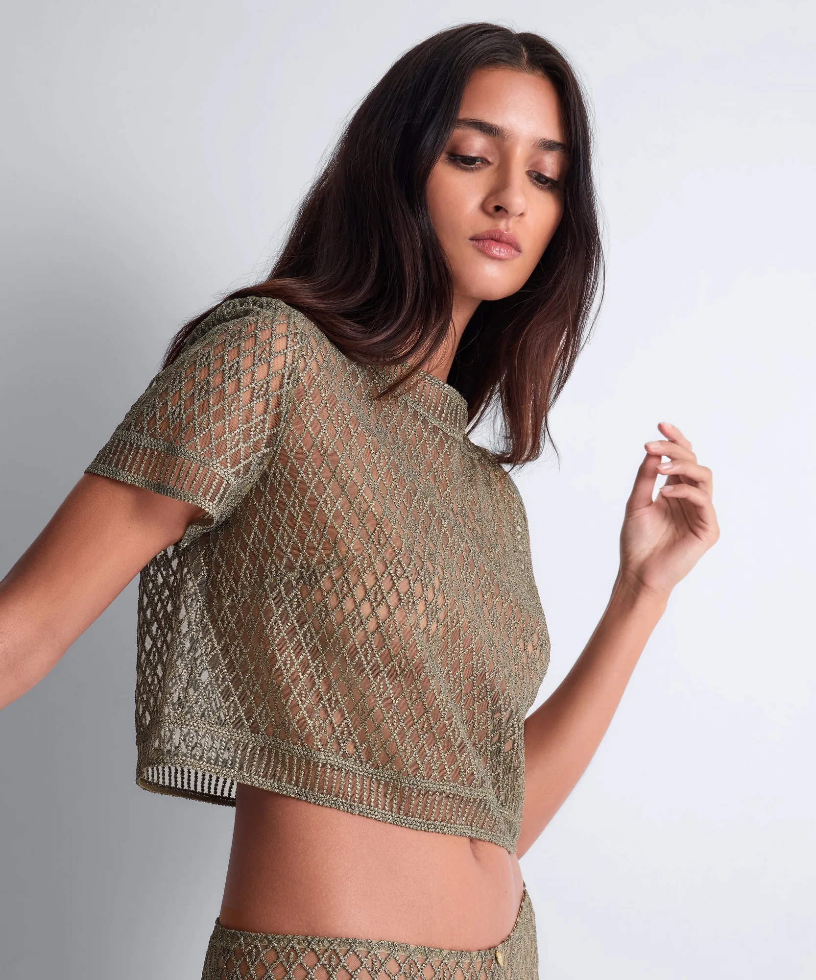 Stardust Dream Short-sleeves top Nile Green