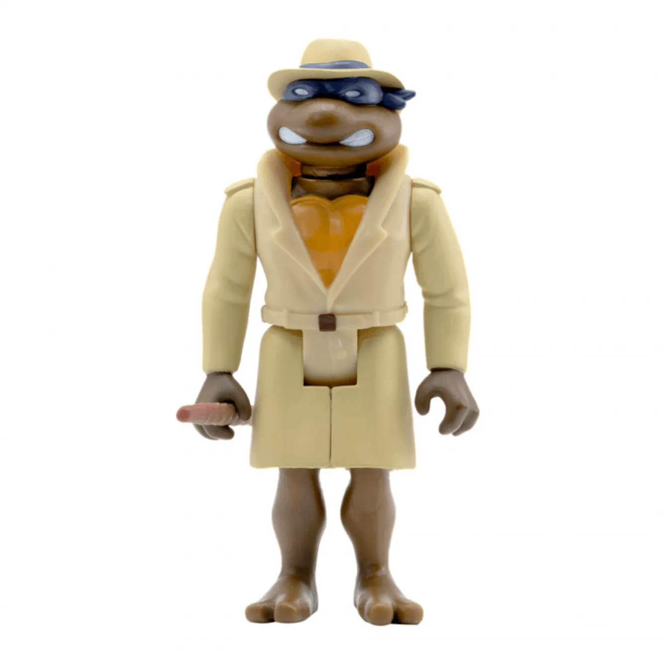 Super7 ReAction Teenage Mutant Ninja Turtles Undercover Donatello 3,75-Zoll-Aktionsfigur
