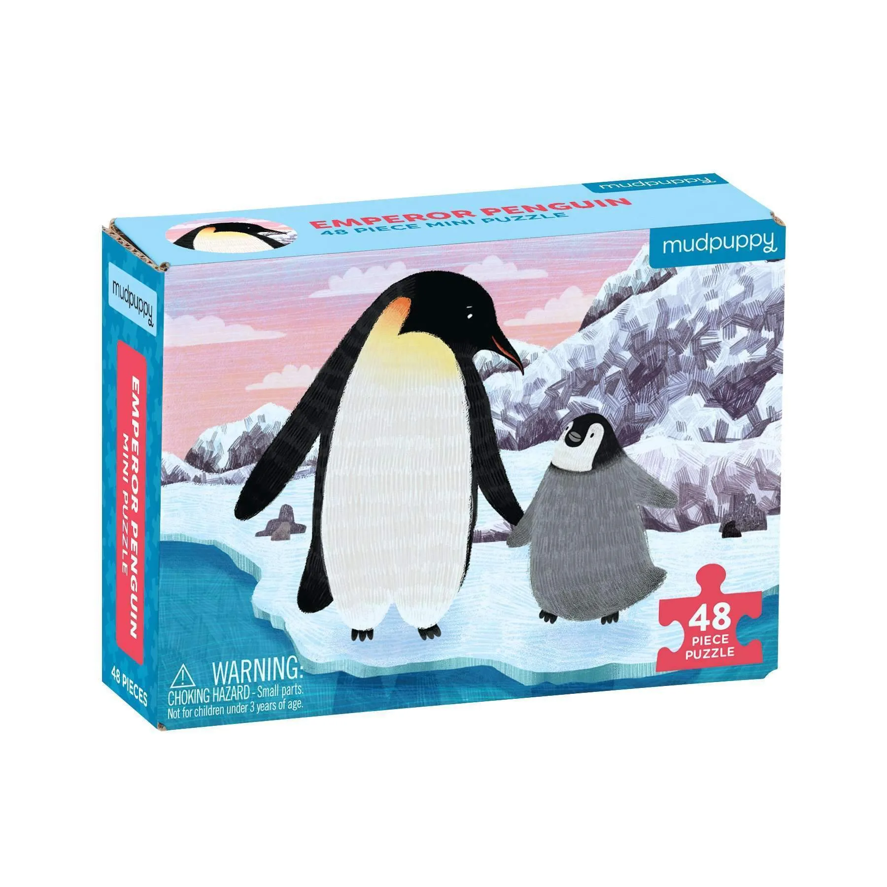 Emperor Penguin Mini Puzzle: 48 Piece Challenge for Kids