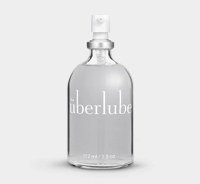 Überlube Silicone Lubricant – Signature Glass Bottle