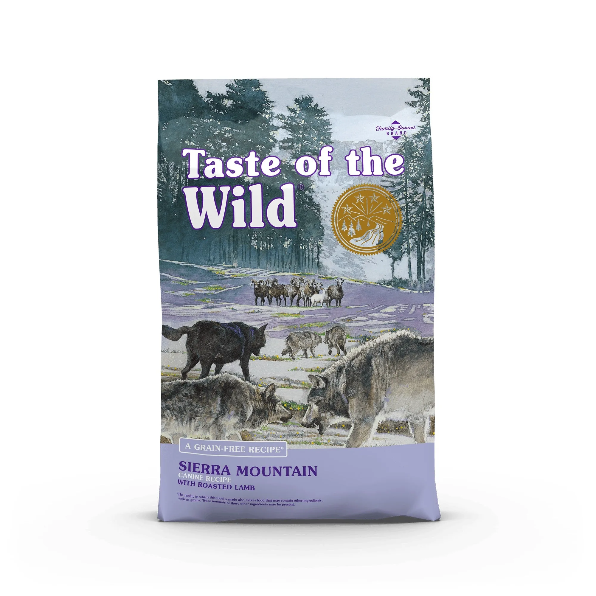 Taste of the Wild Sem Cereais Sierra Mountain Canino 5 LB
