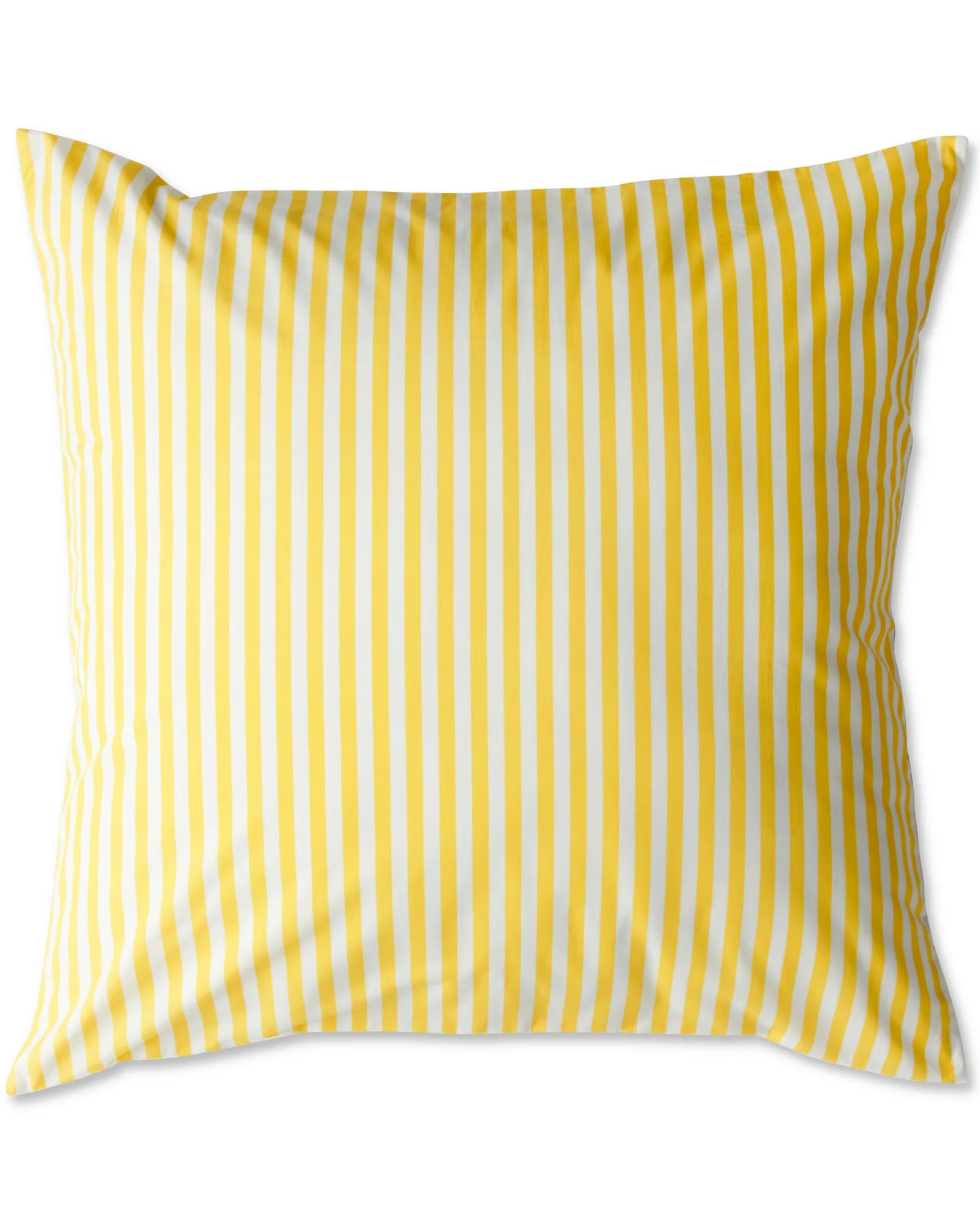 Limoncello Stripe Organic Cotton European Pillowcases