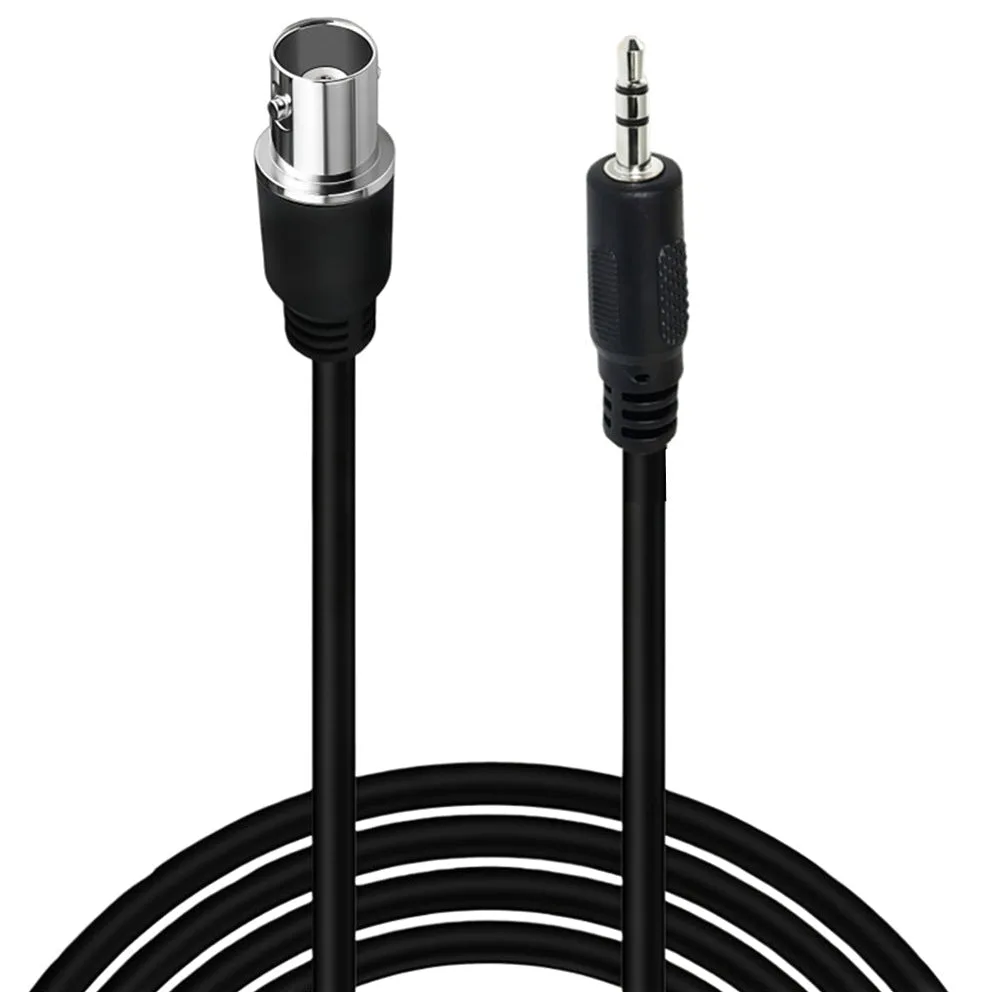 BNC an 3,5mm anschließen für CCTV Audio/Video