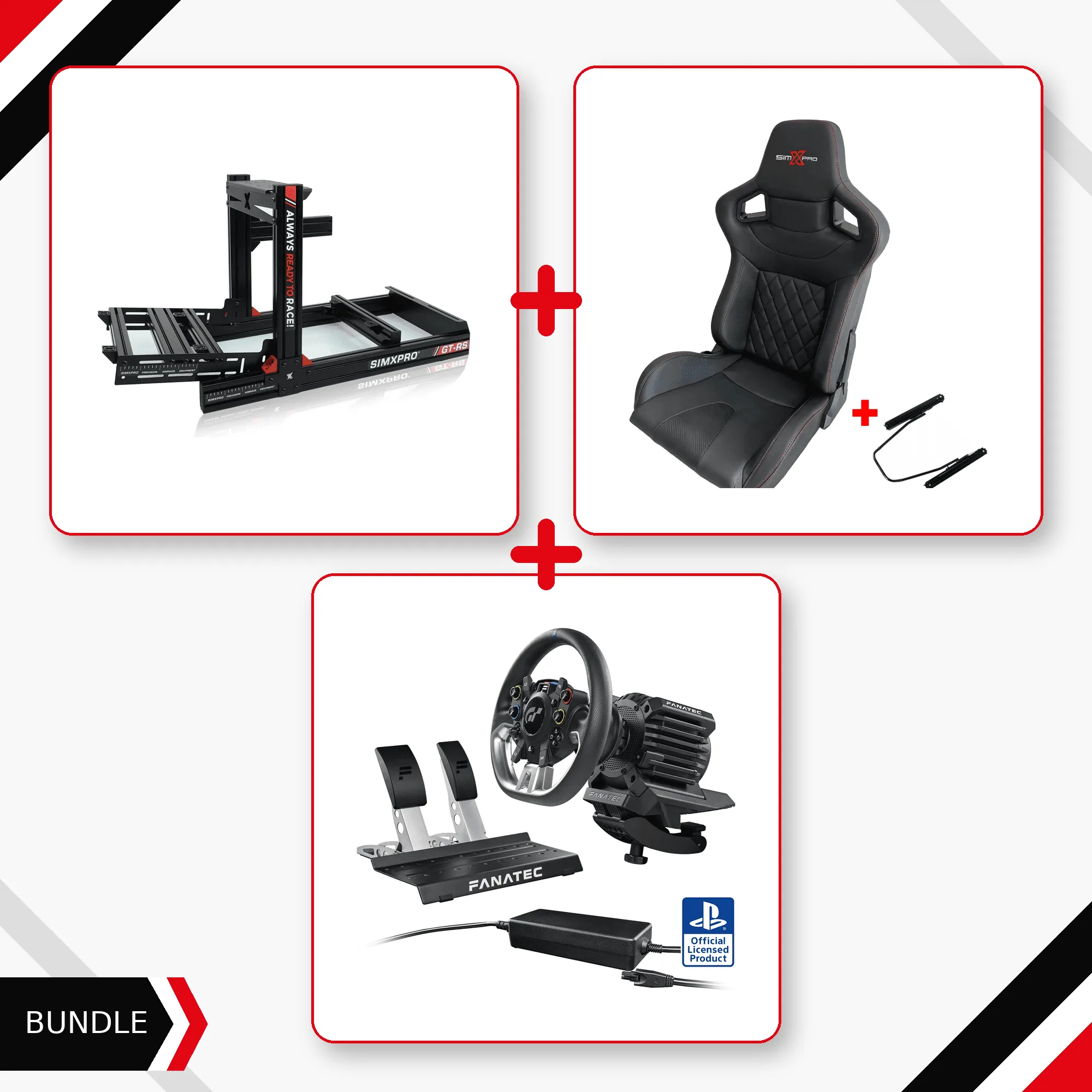 مقارنة GT-RS مع MOZA R5 وحزمة Fanatec Vision GT