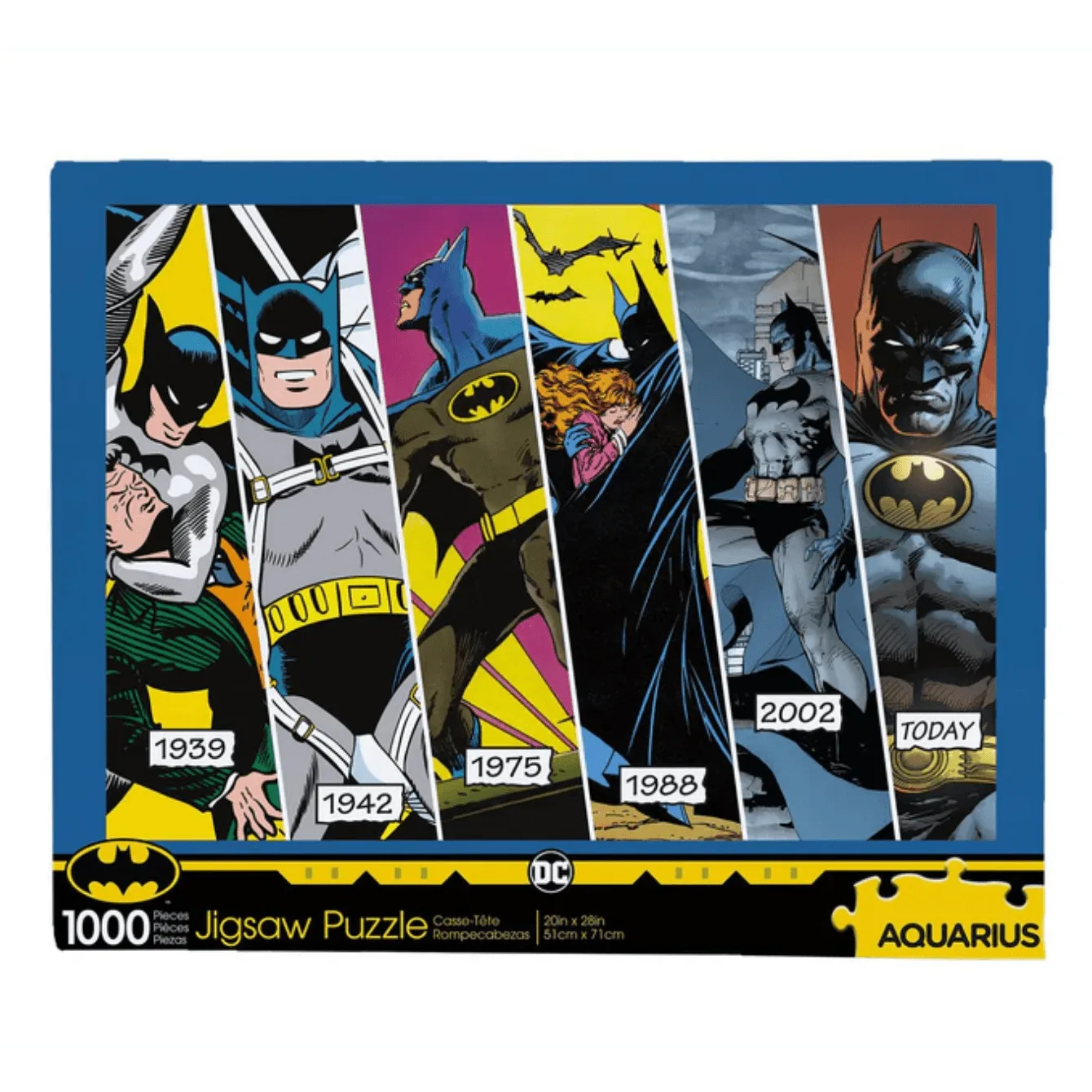 DC Comics Batman Timeline 1000 Teile Puzzle