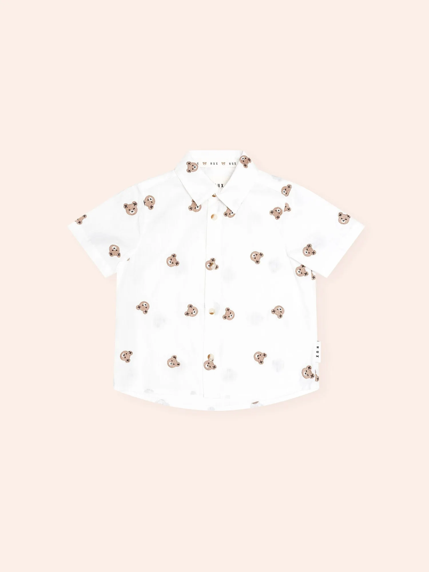 All Over Hux Emb S/Slv Shirt