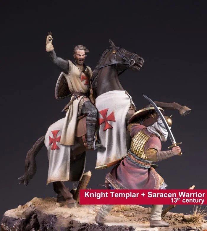 Pack Caballero Templario + Guerrero Sarraceno: Precisión histórica y consejos de pintura