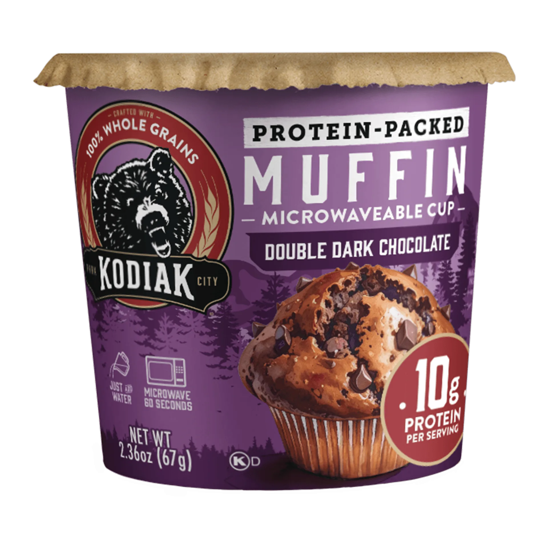 How to Use Kodiak Cakes Double Dark Chocolate Minute Muffin for a Healthy Dessert
