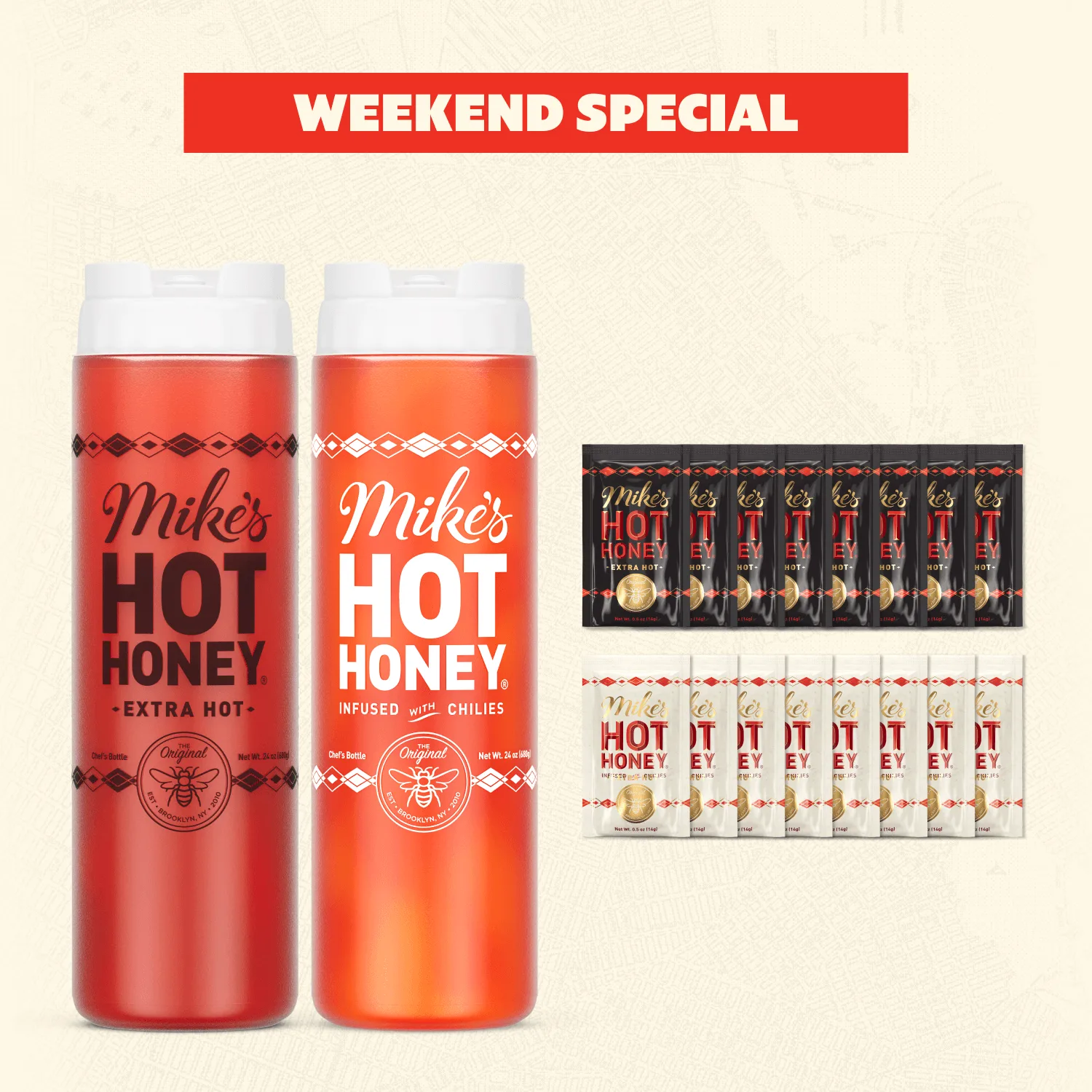 開箱 Mike's Hot Honey 居家與外出組合
