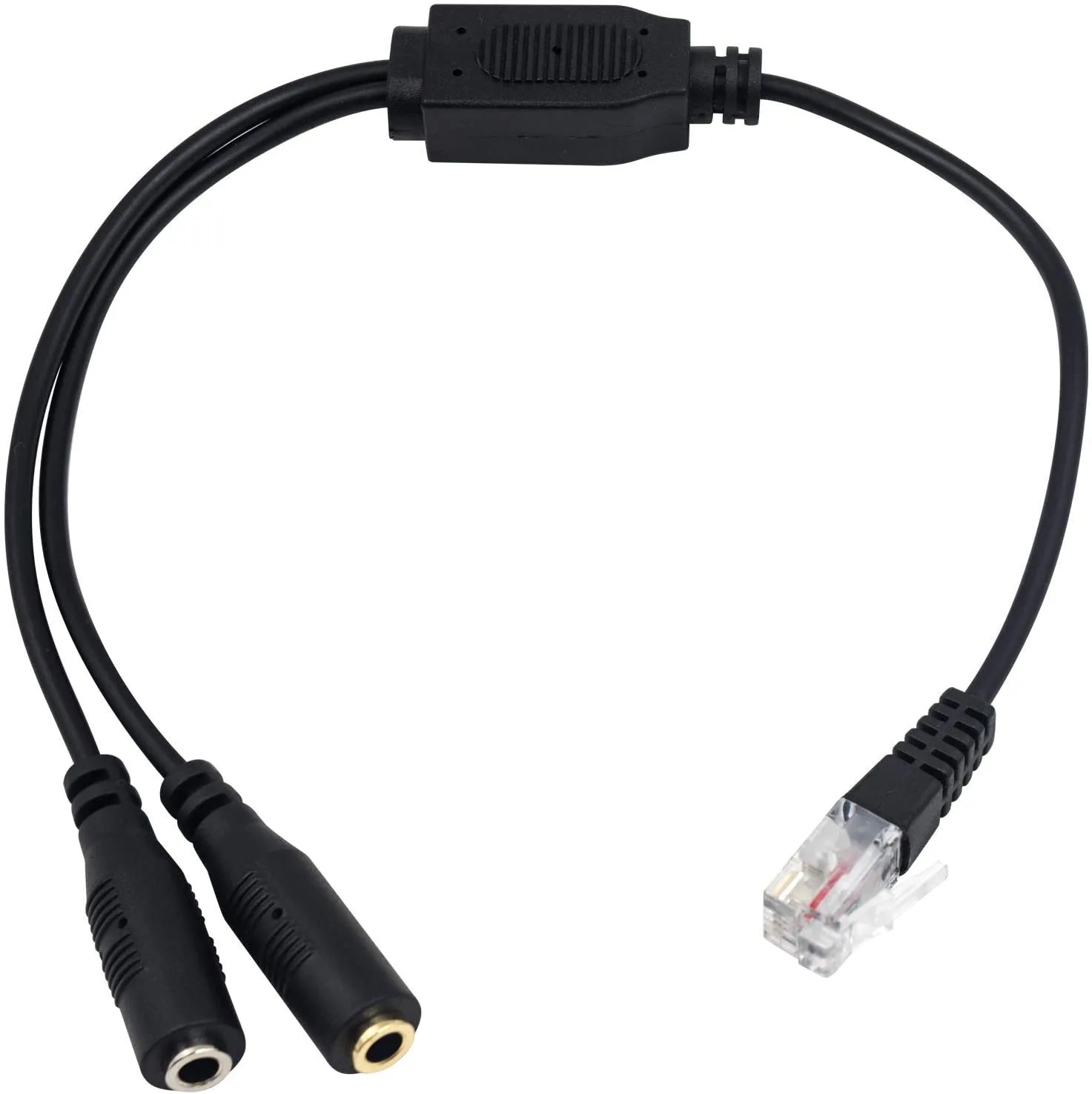 Auriculares para teléfono VOIP con adaptador RJ9 a 3.5 mm
