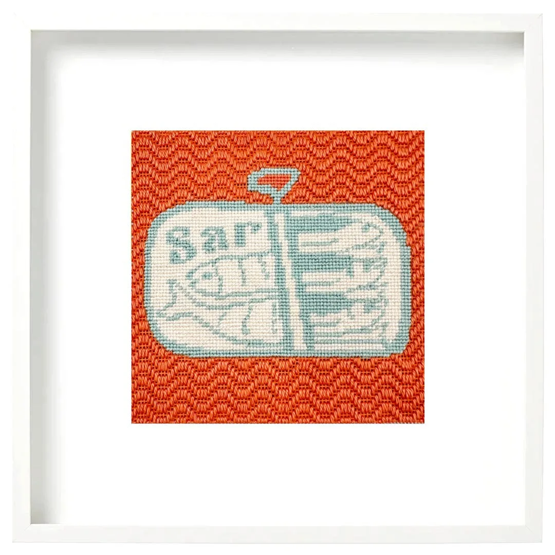 Seafood Cocktail Sardines Needlepoint Kit