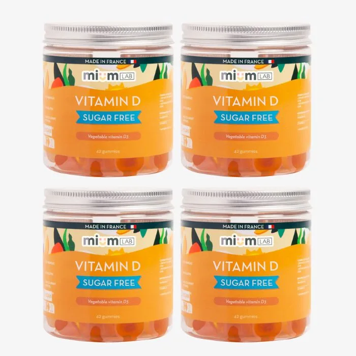 ŽVÝKACÍ BONBÓNY S VITAMÍNEM D BEZ CUKRU | Super Pack | 4 x 21 dní