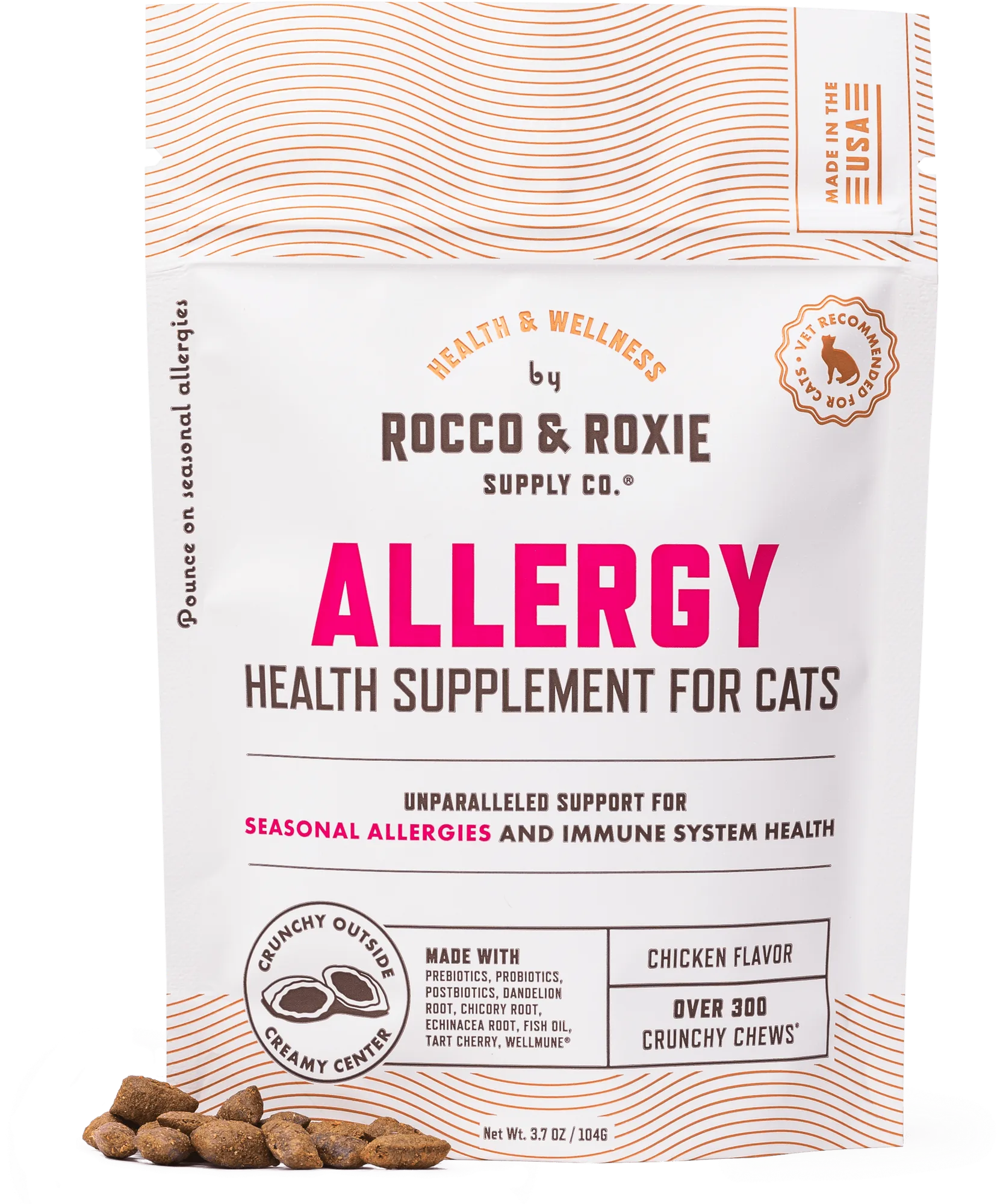 Rocco & Roxie Allergy Support for Cats