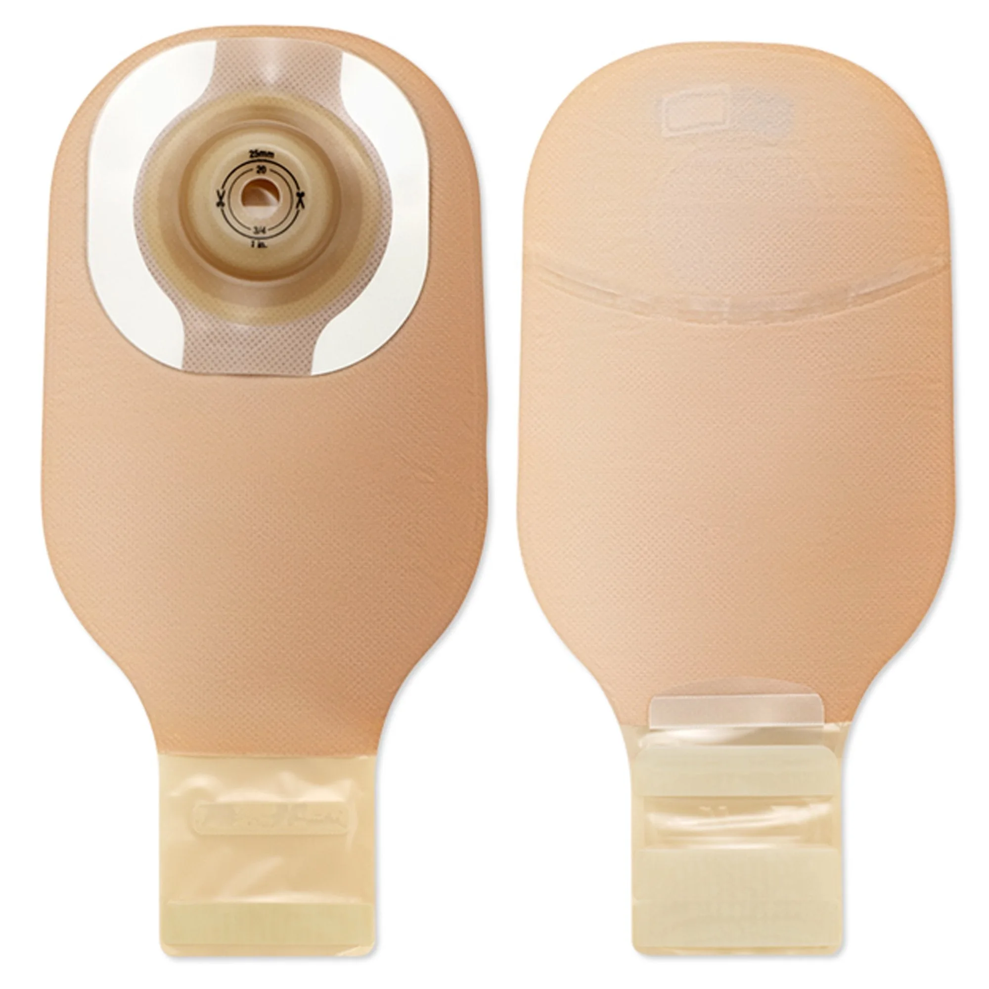 Hollister Premier™ One-Piece Drainable Pouch, Soft Convex CeraPlus™ Skin Barrier, Cut-to-Fit