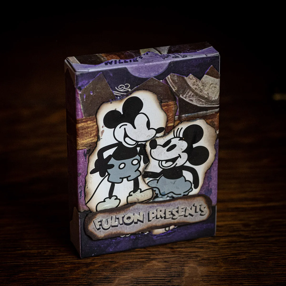 STEAMBOAT WILLIE 1/1 HANDMADE ART DECK 02