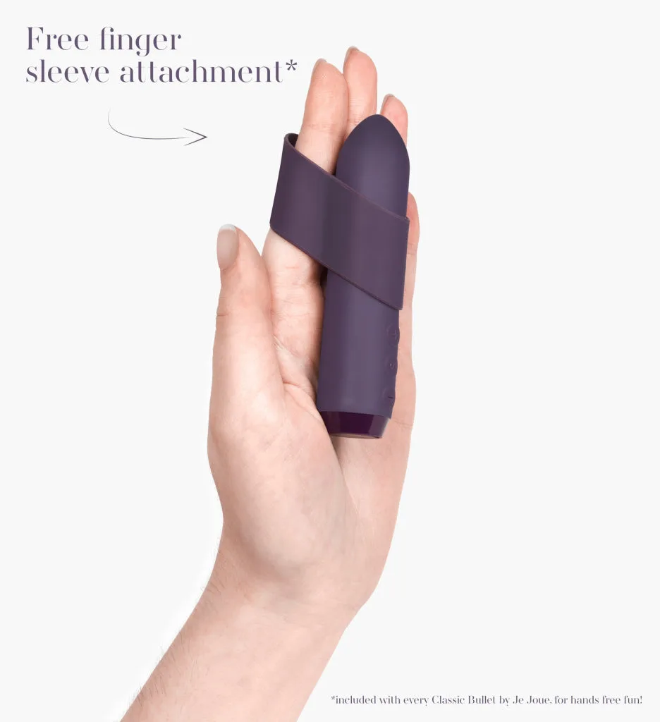 Classic Bullet Vibrator mit Fingerschlaufe von JeJoue
