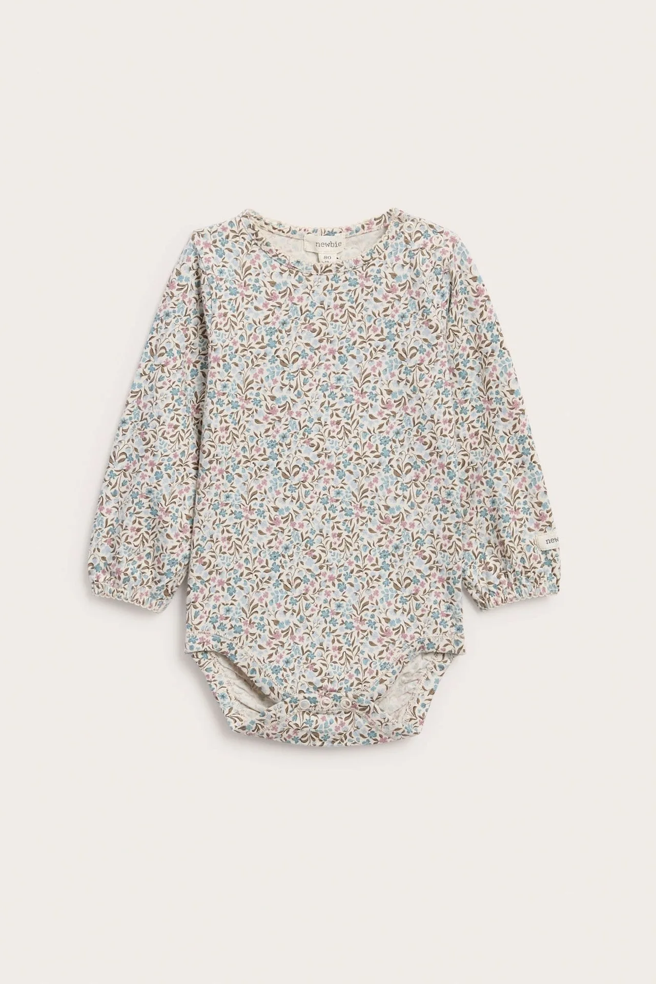 Body con estampado floral para bebé