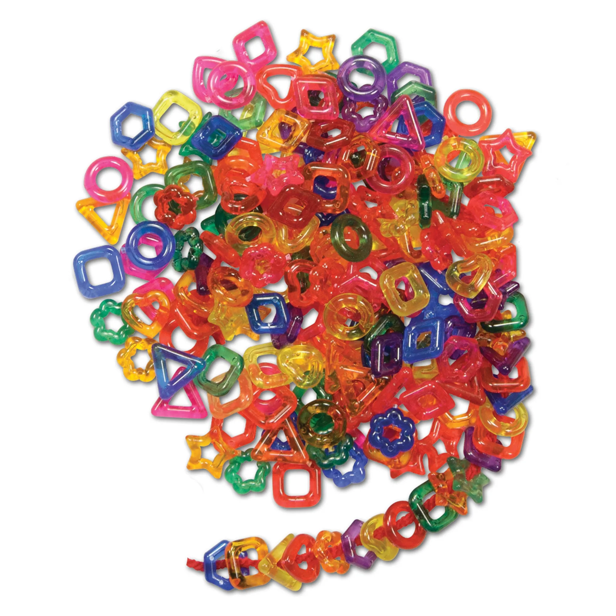 Set Creativo di Anelli per Infilare Fancy | Anelli Colorati per Creare Gioielli, Mosaico e Gioco Sensoriale