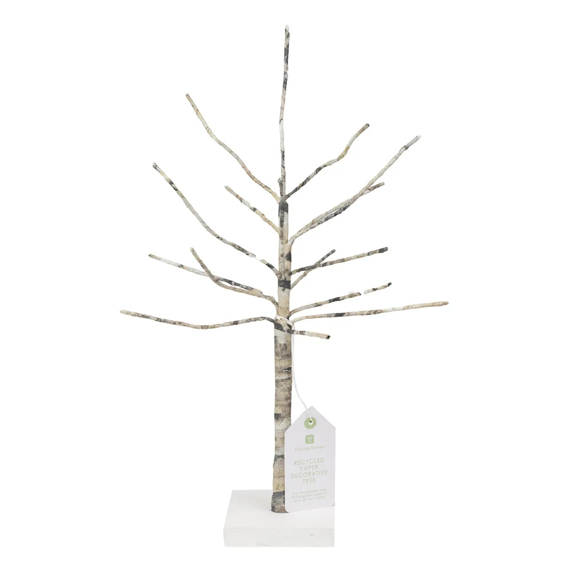 How to Decorate with a Recycled Paper Tree for Easter
