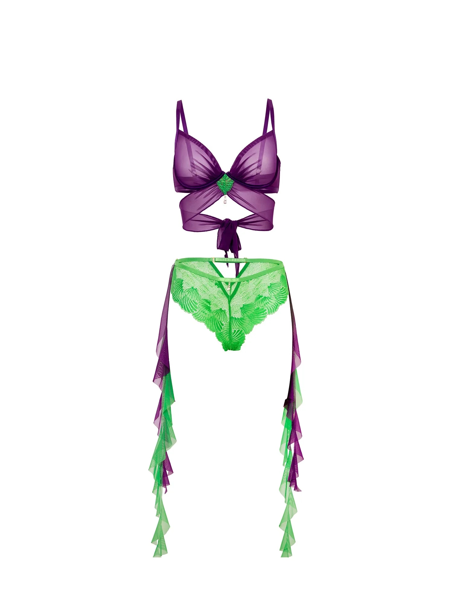 Marine Goddess Lingerie Costume Set