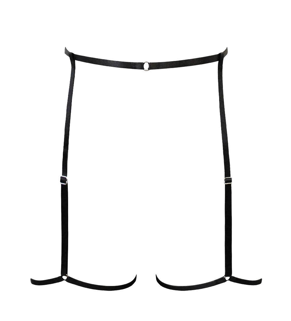 How to Wear Sophia Suspenders with Lingerie