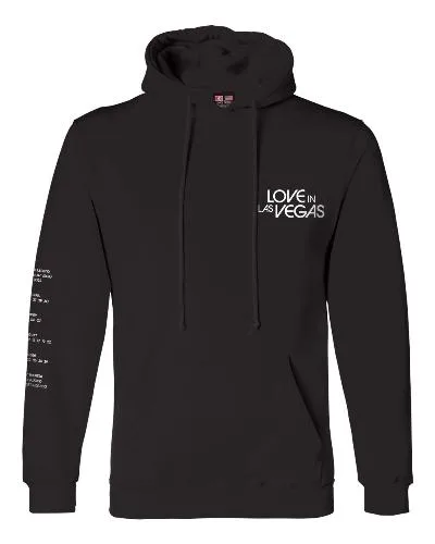 Love In Las Vegas King Hoodie (Black)