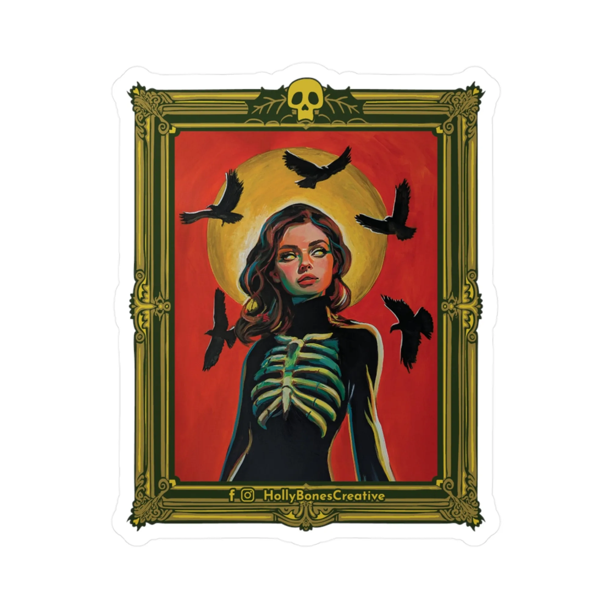 "Omens" Sticker