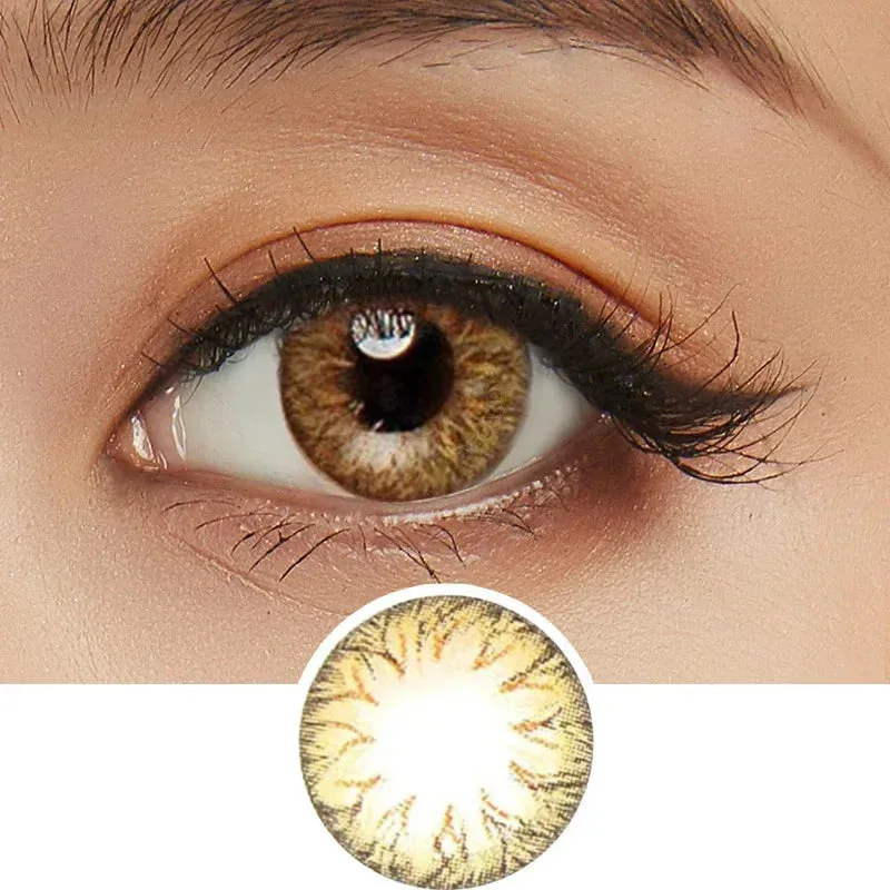 Pink Label Soony Bruin (Aangepaste Torische lens voor astigmatisme)