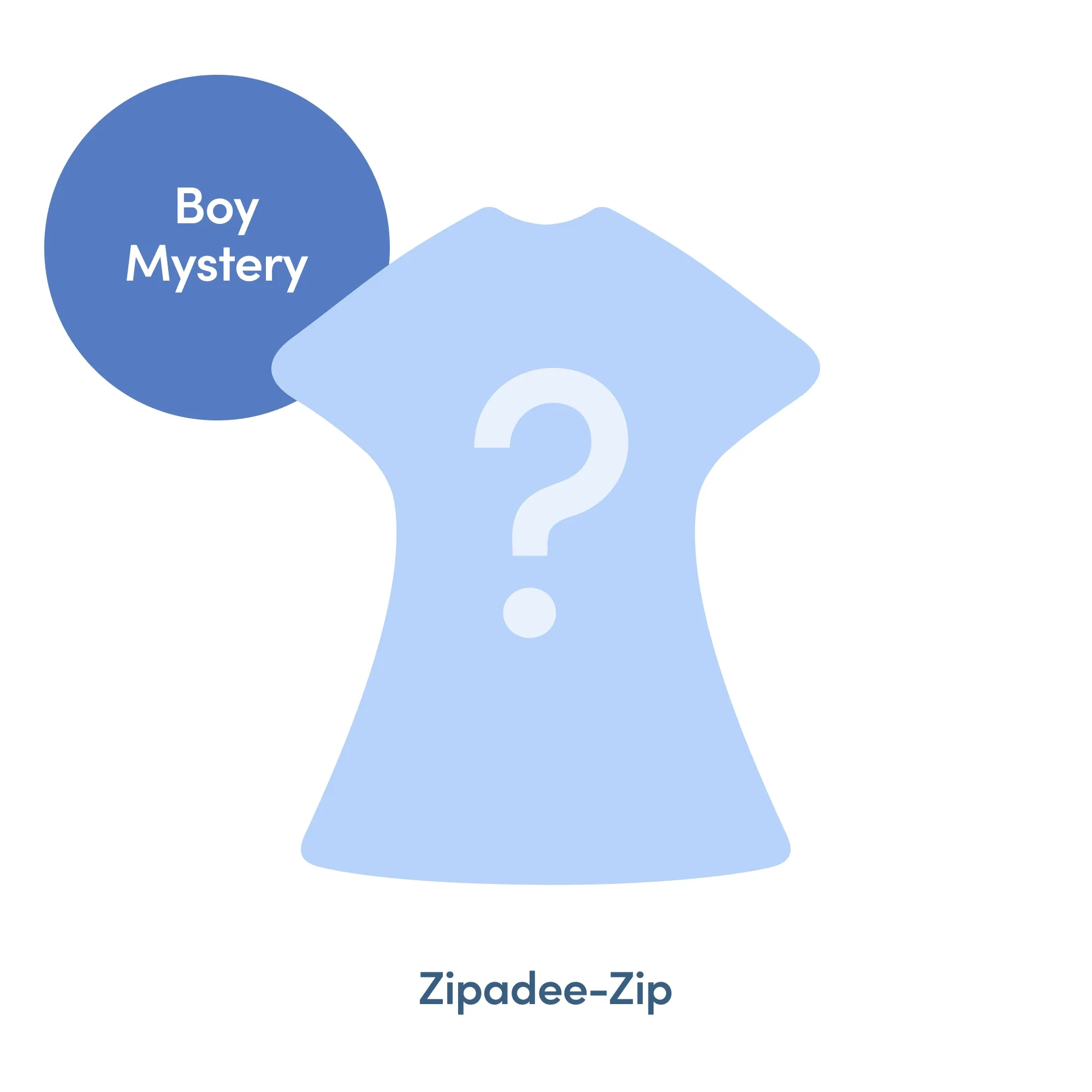 Sleeping Baby Boy Zipadee-Zip Mystery Sale!