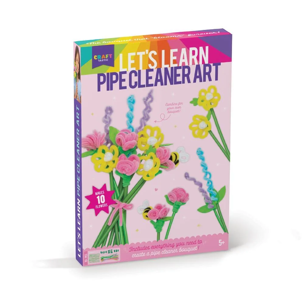 Craft-tastic: Let’s Learn – Pipe Cleaner Art
