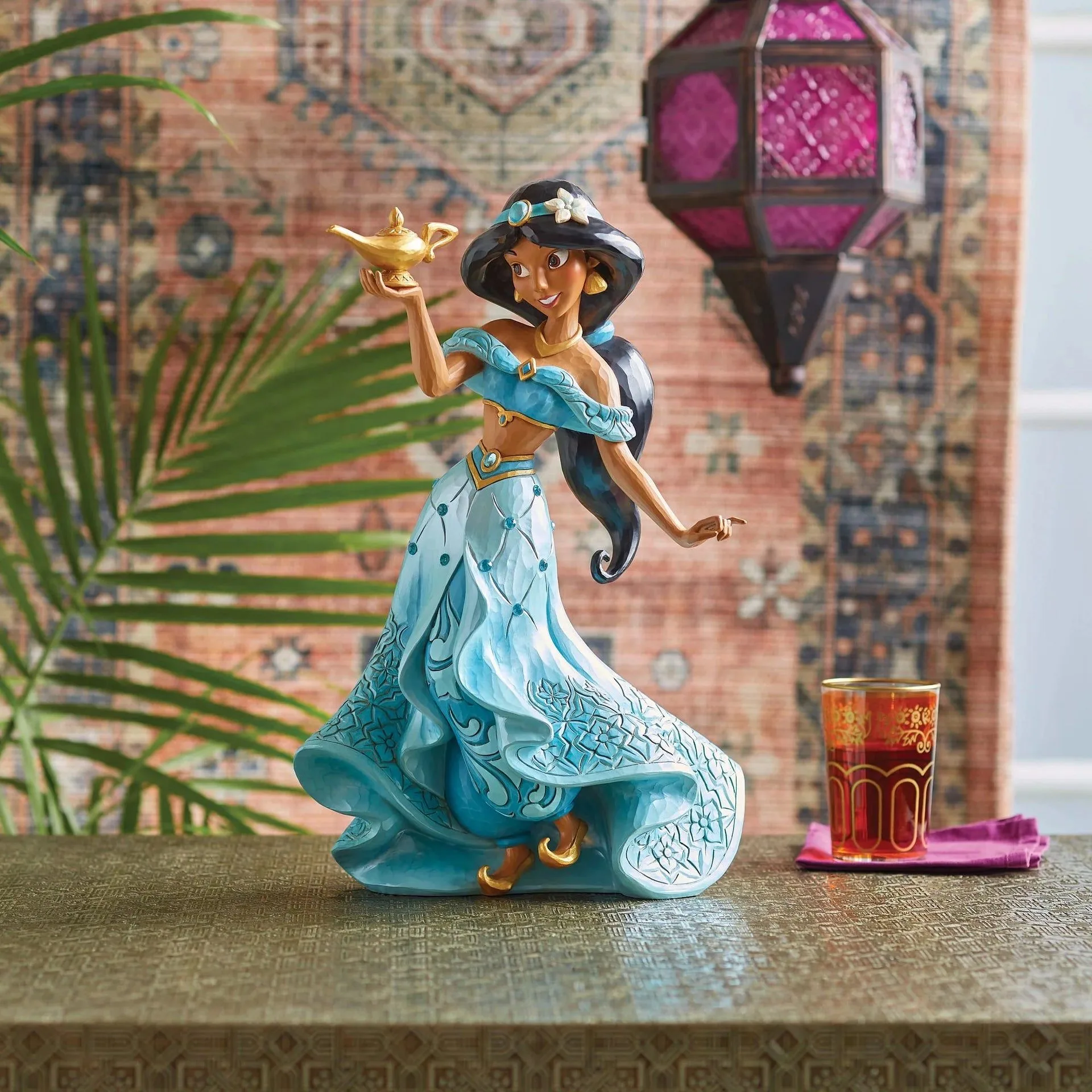 Estatua de lujo de Jasmine de Disney Aladdin Audaz y Decidida de Enesco