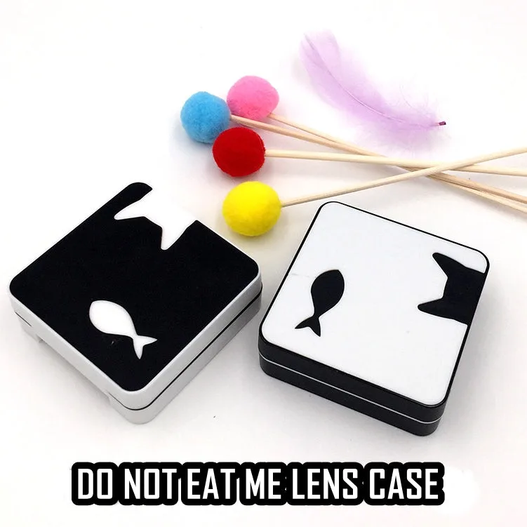 Do Not Eat Me Lens Case (Black & White)