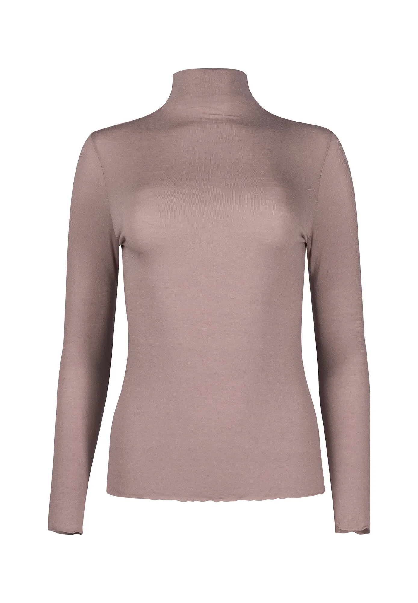 CashmereDeluxe Rollkragen-Shirt | Pflaumentrüffel 087827-08A359