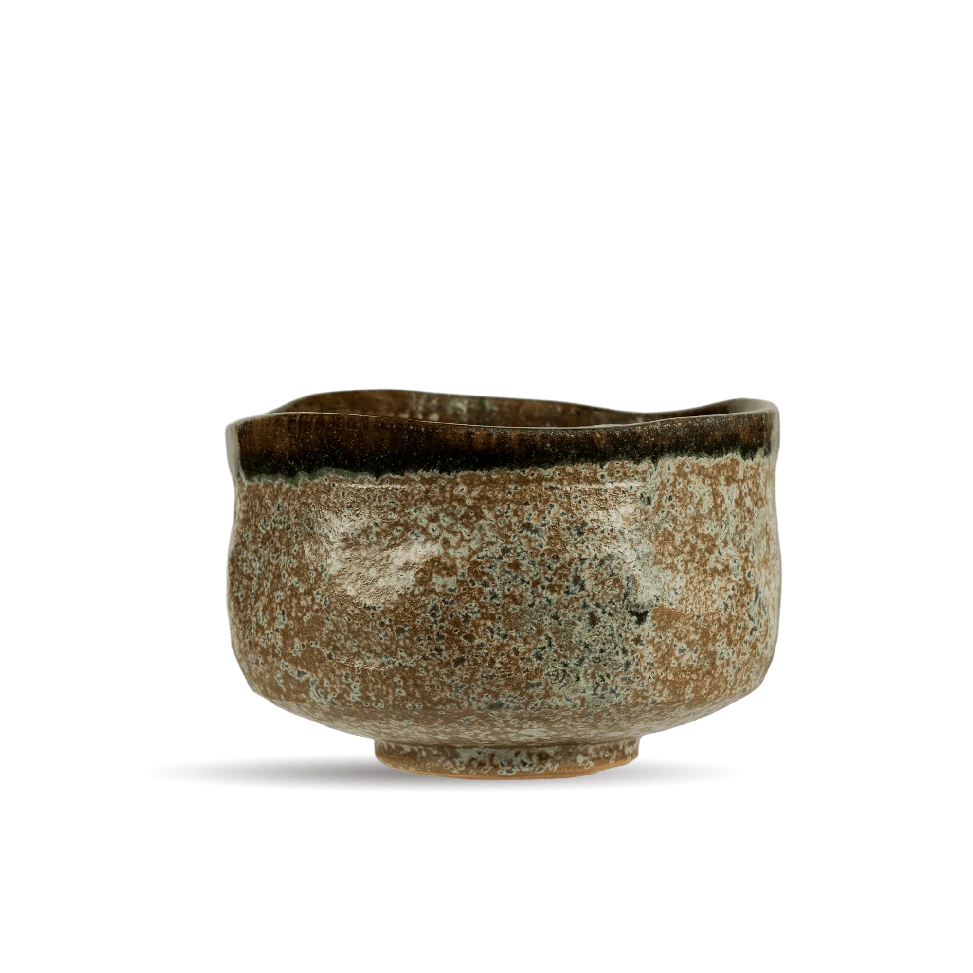 Matcha Bowl Brown and White