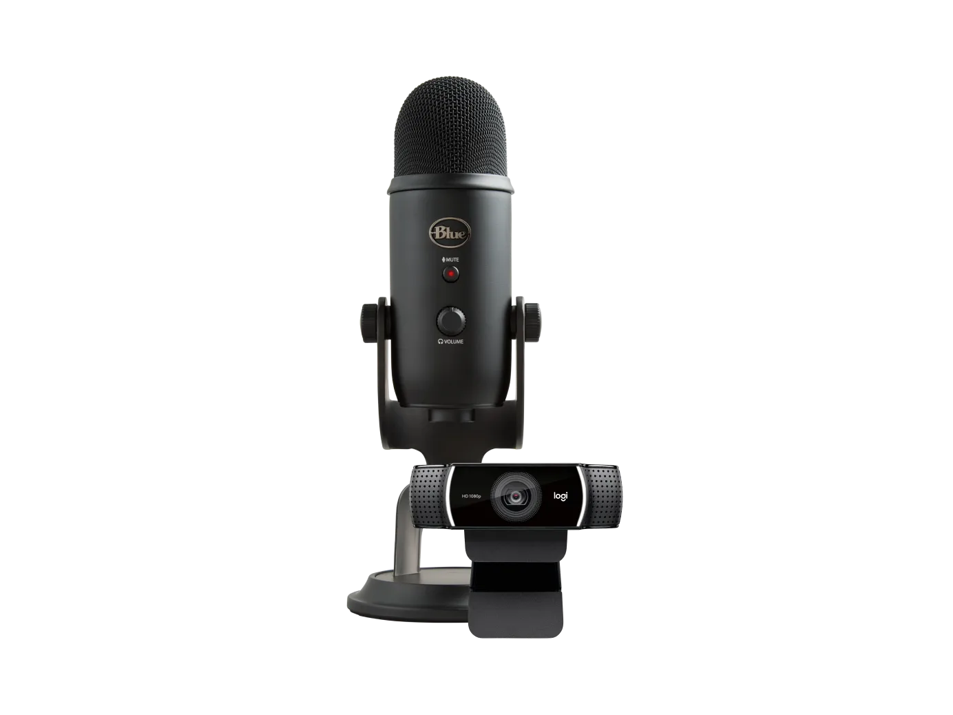 Yeti + C922 Pro Streamer Pack - Black