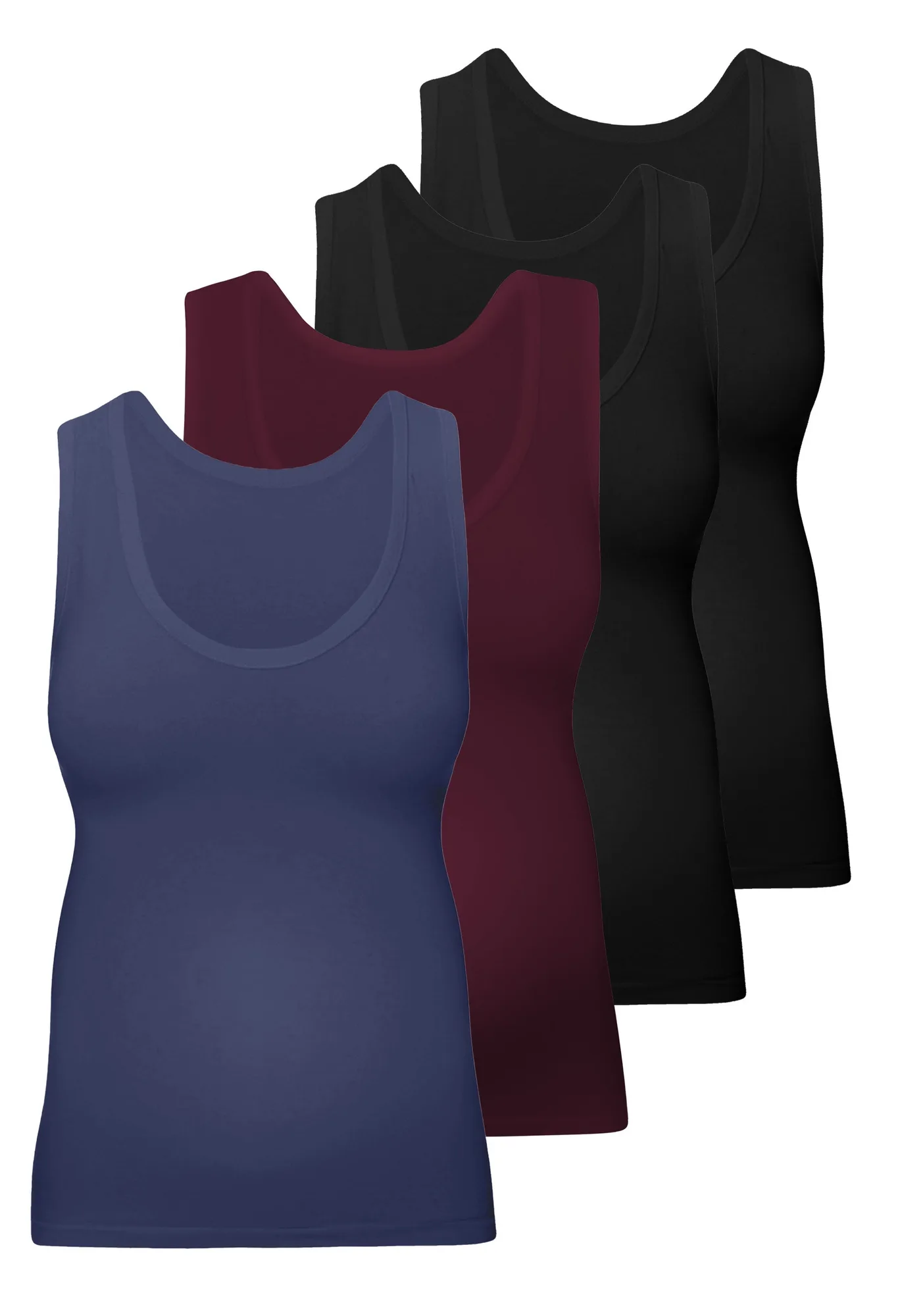 Maternity Bamboo Tank Top | 4-Pack