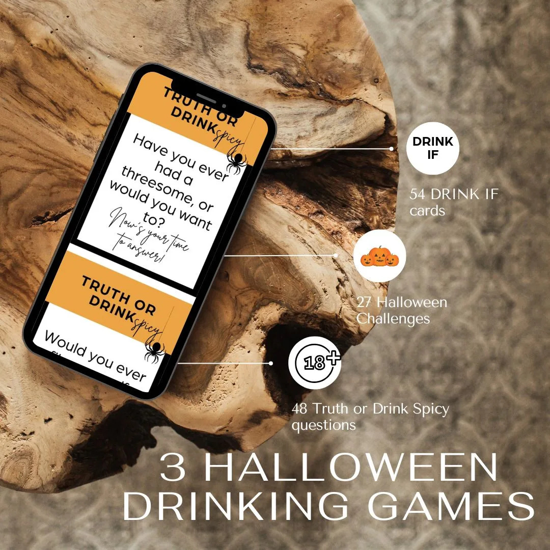 Gry dla dorosłych na Halloween - do druku