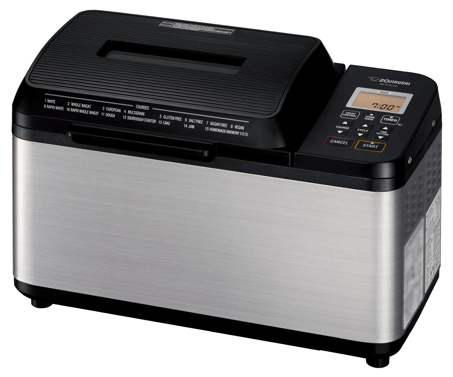 Home Bakery Virtuoso® Plus Breadmaker BB-PDC20