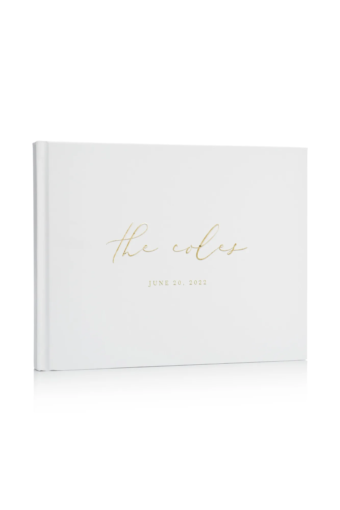 Luxury Wedding Guest Book | The Coles