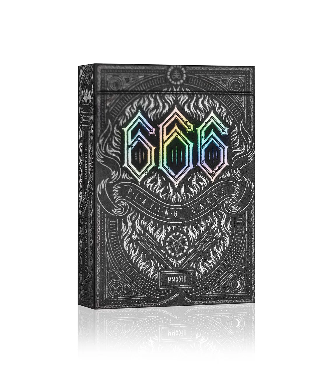 666 Holographite Playing Cards