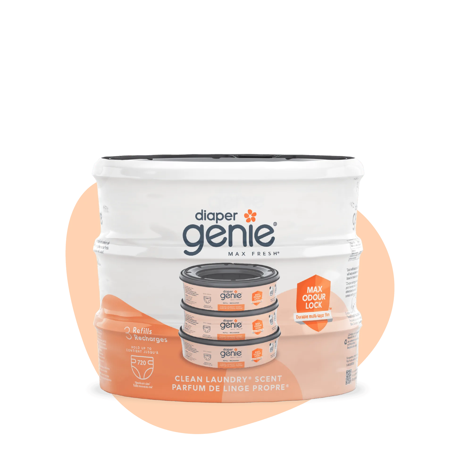Diaper Genie Refills: How Many Diapers Does Each Refill Hold?