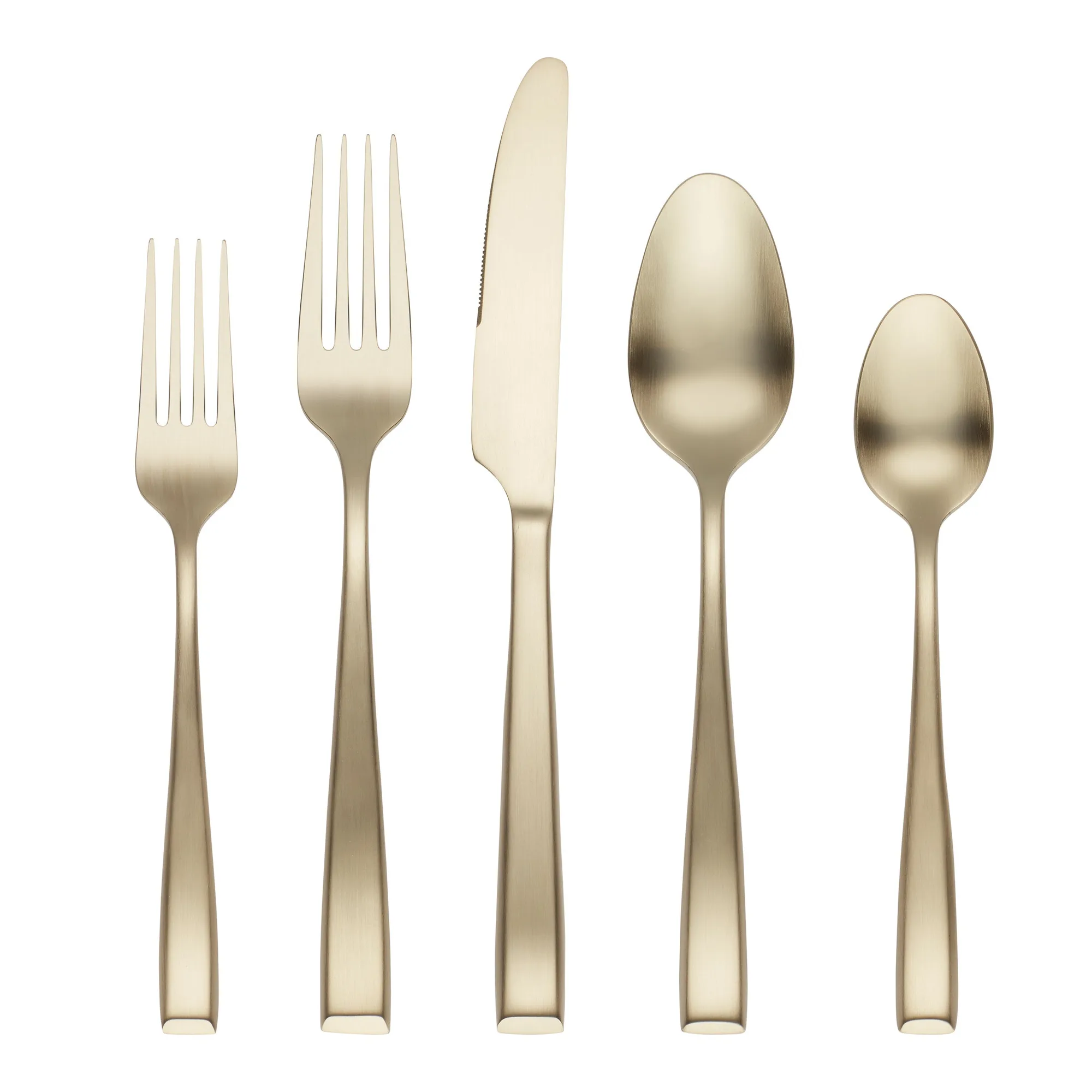 Set posate Samira Champagne Satin 20 pezzi