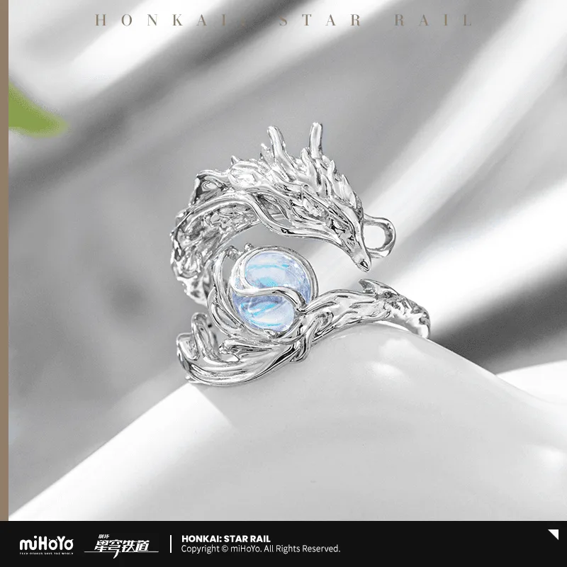 【الموعد النهائي للطلب المسبق: 28 يونيو】Honkai: Star Rail - خاتم بتصميم Cosmic Star Dan Heng• Imbibitor Lunae