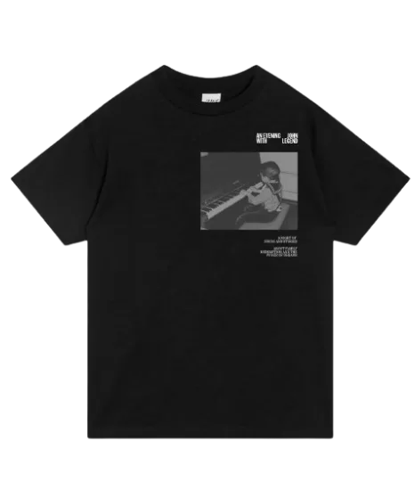 'An Evening With' T-Shirt (Black)