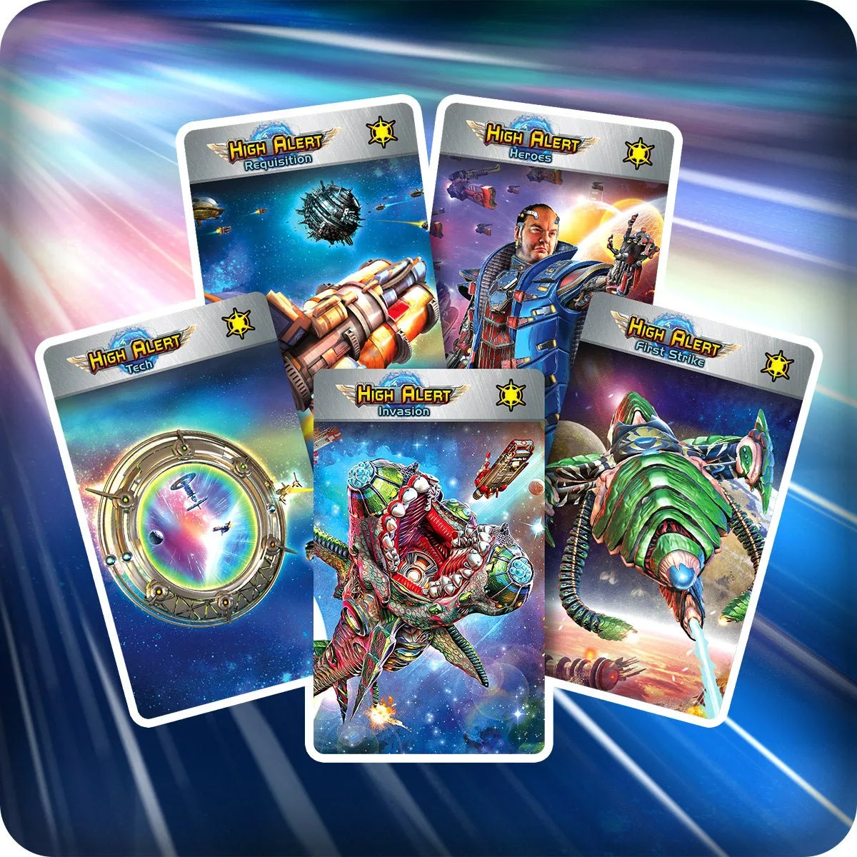 Star Realms High Alert: Universal Storage Box Dividers