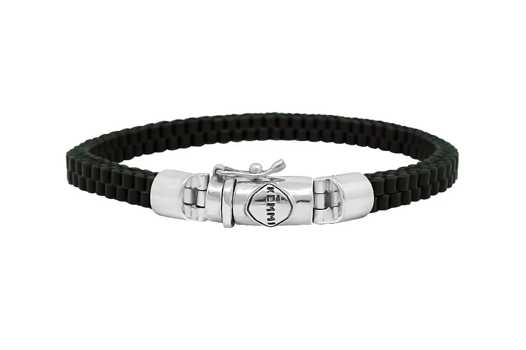 Men's Black Leather Bracelet Sizing: Find the Right Fit