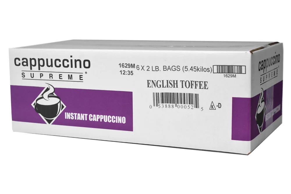 English Toffee Cappuccino im Großkarton: Kaufberatung