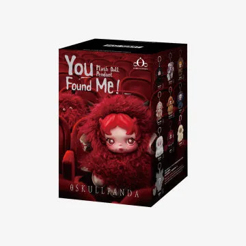 POP MART SKULLPANDA You Found Me! Series Plush Doll Pendant